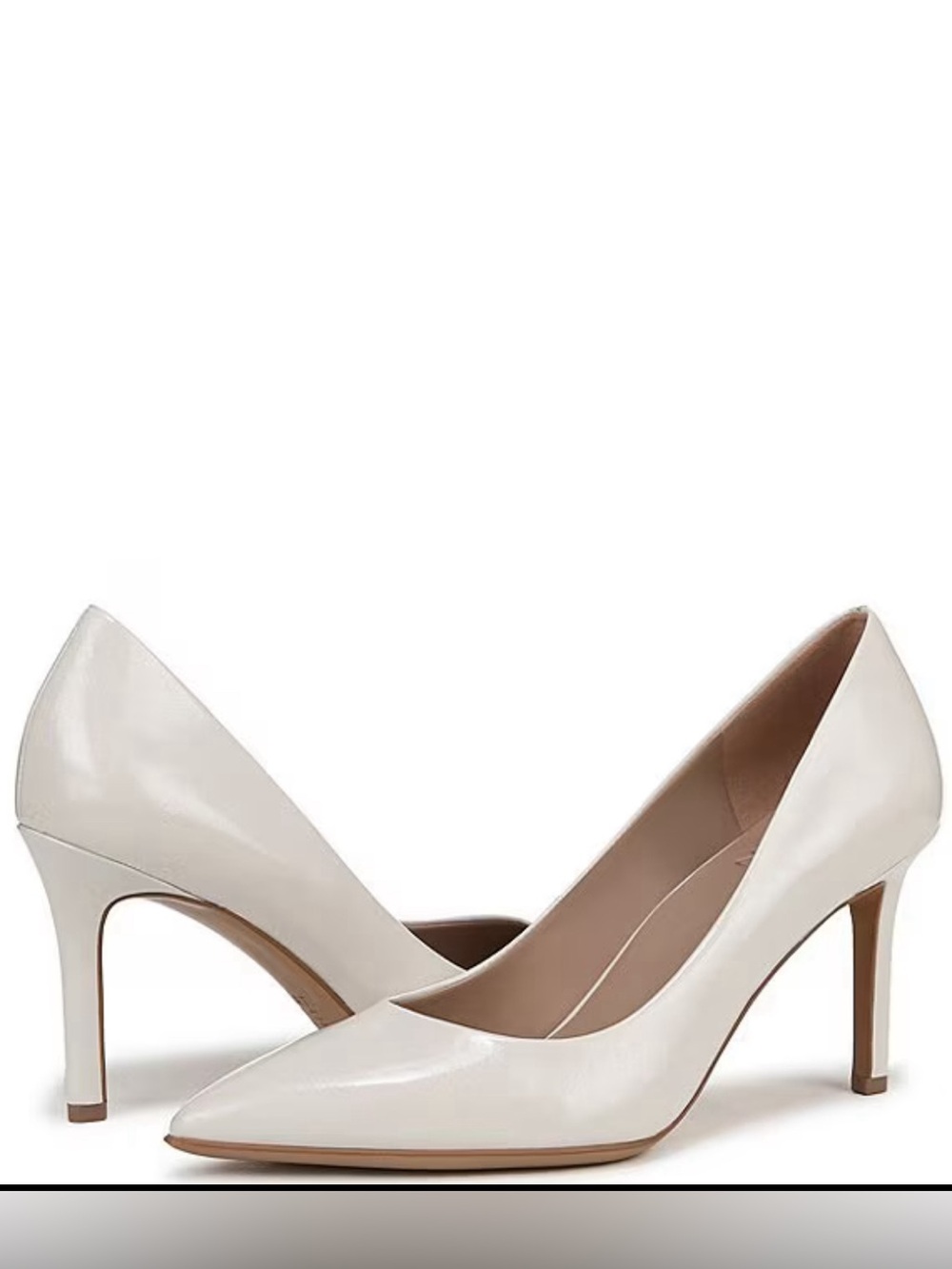 NWOB Naturalizer Anna Pump Classic Pointed Toe Women's Pumps in Warm White 7W